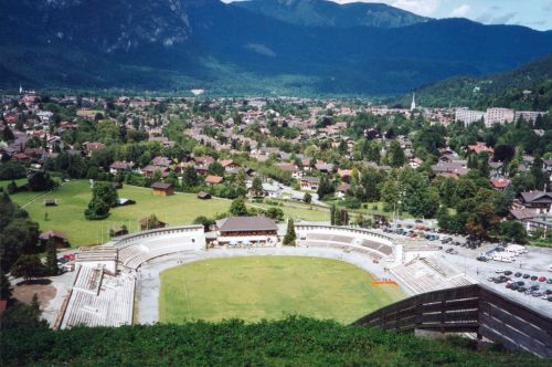 Panorama von
Garmisch-Partenkirchen