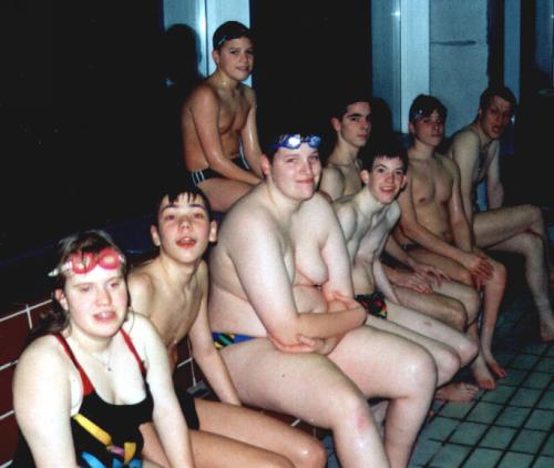 Aktive Schwimmer der
BSG-Jugend Bensheim