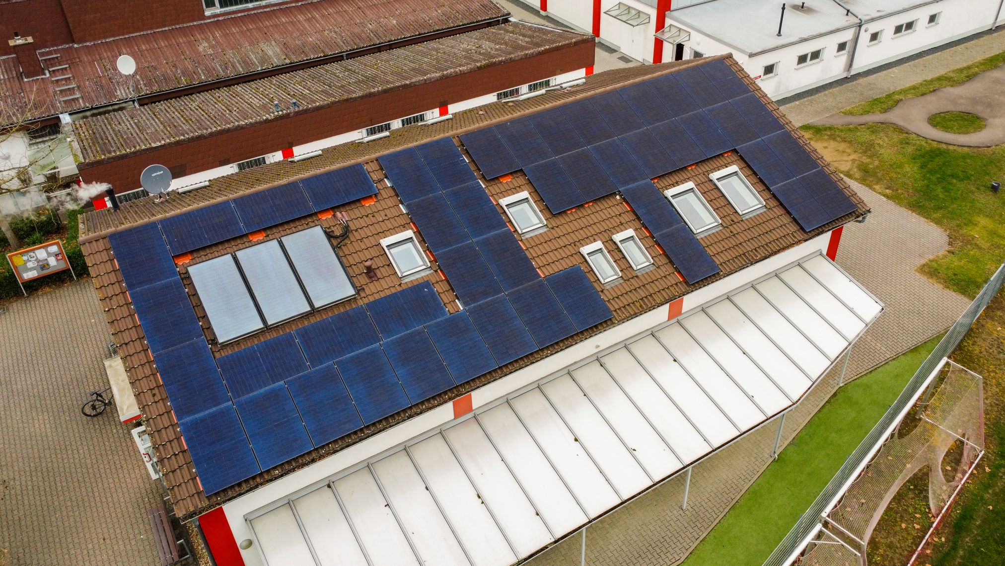 Photovoltaikanlage TSV Rot-Weiß Auerbach