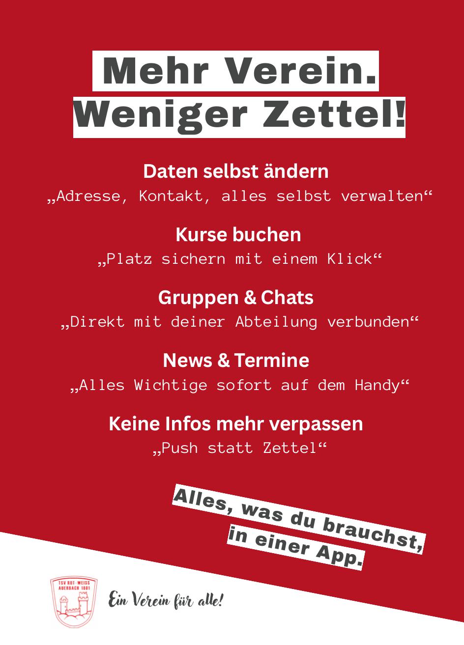 TSV App – Dein Verein jetzt smart